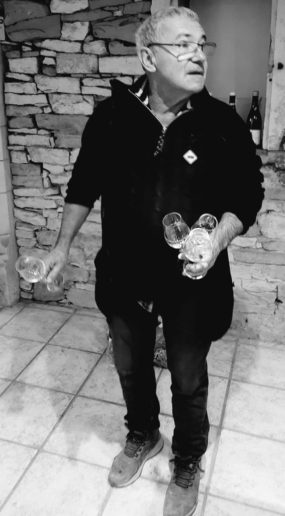 Dégustation au Domaine des Gandines à Clessé