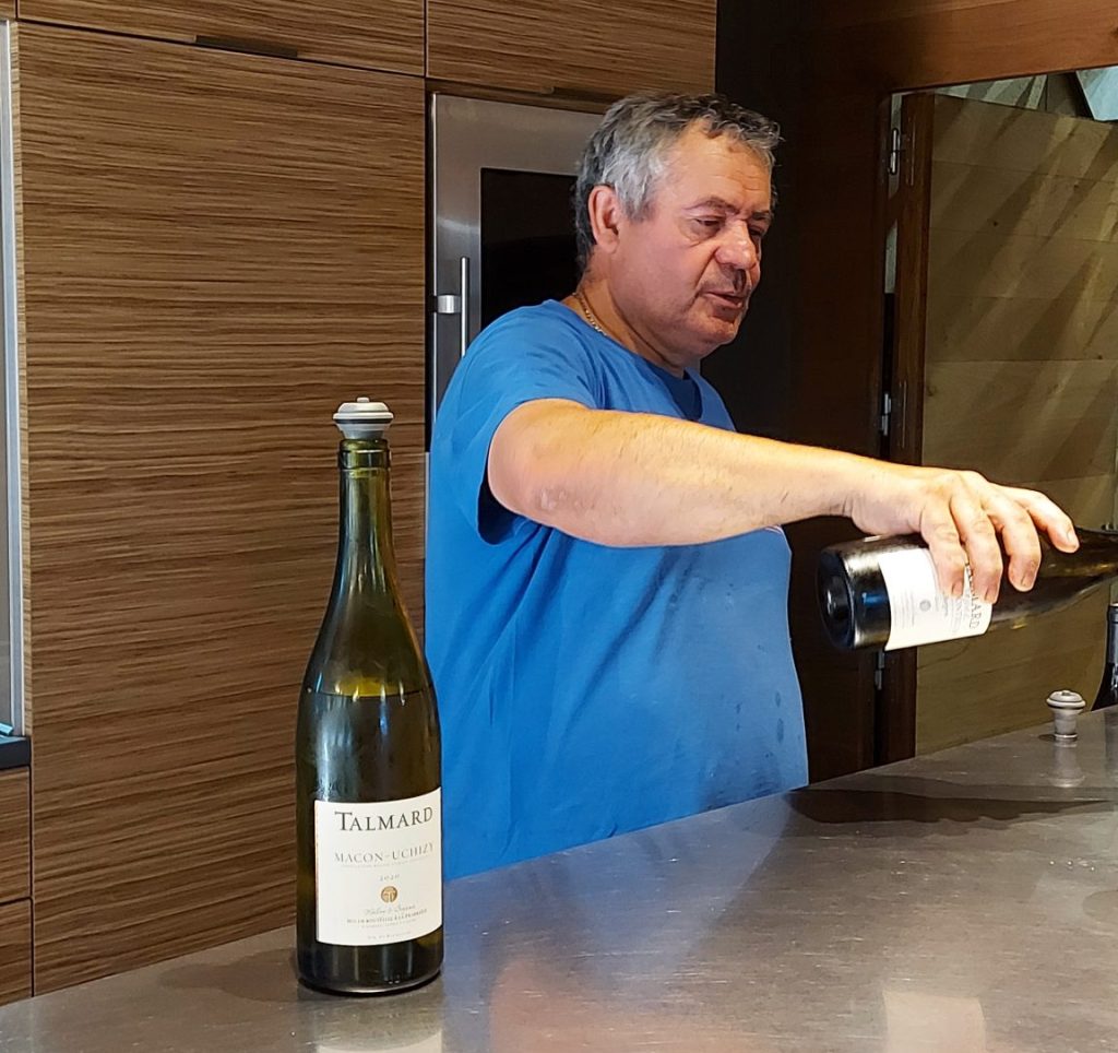Dégustation au Domaine Talmard avec Benjamin Talmard