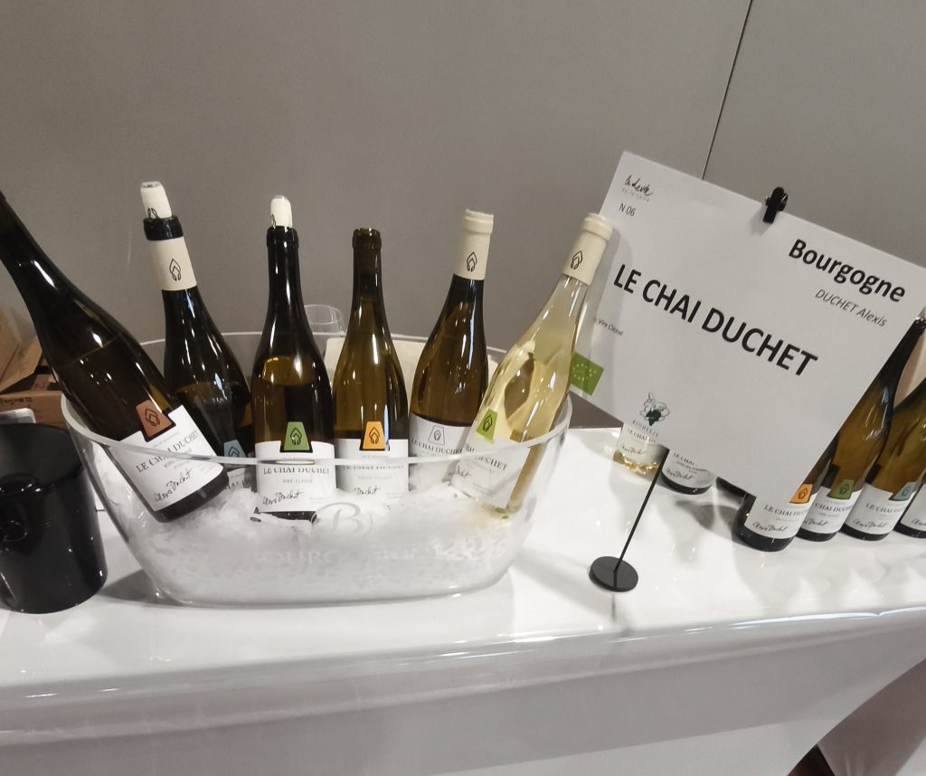 Les vins du Chai Duchet au salon La Levée de La Loire